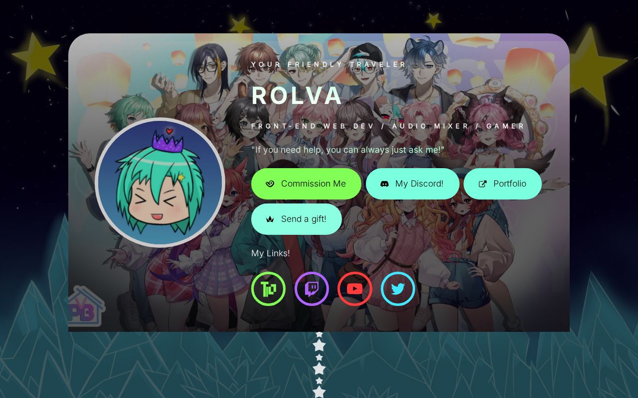 Rolva's Carrd